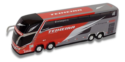 Brinquedo Miniatura De Ônibus Viação Teixeira G7 Dd