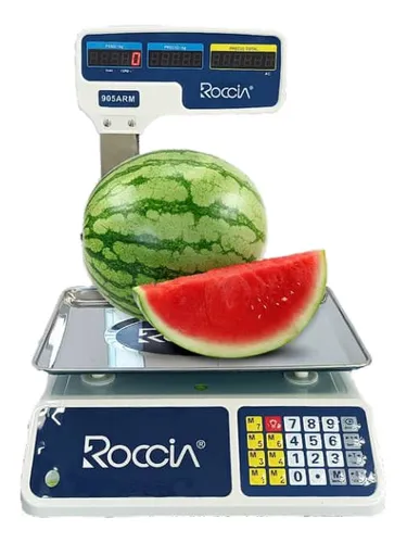 Peso digital de 30 kg con visor Roccia