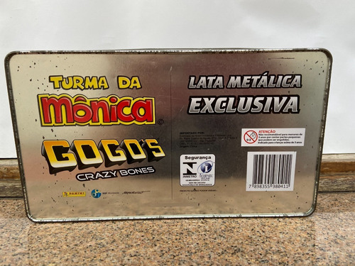 Gogo's Crazy Bones - Turma Da Mônica - Lata Metálica (Usado)