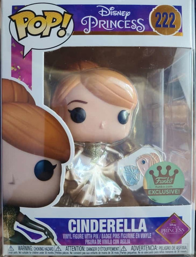 Funko Pop! Cinderella #222: Cenicienta Funko Shop W/pin