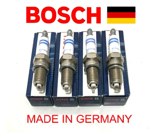 Kit Juego 4 Bujias Bosch Alemania Bmw R1200 Gs (-2009)