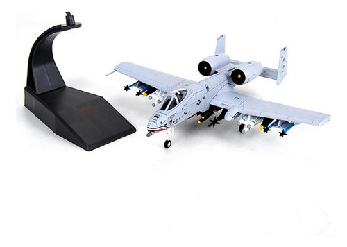 Modelo De Avión De En Miniatura Escala 1:100 Con Soporte
