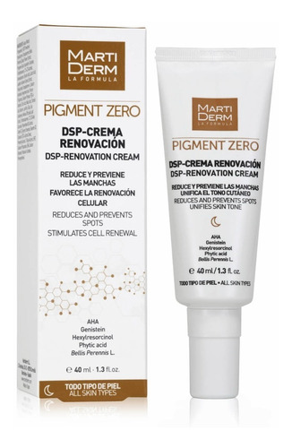 Martiderm Dsp-crema Renovación - 40 Ml Tipo de piel piel con manchas