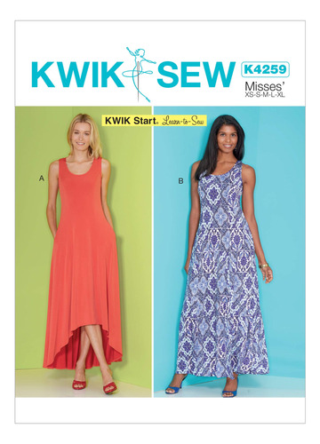 Kwik-sew Patterns Kwik Learn - Patrones De Costura Para Muj.