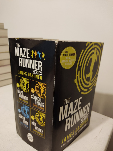 Saga De Libros De  Maze Runner  En Inglés De James Dashner