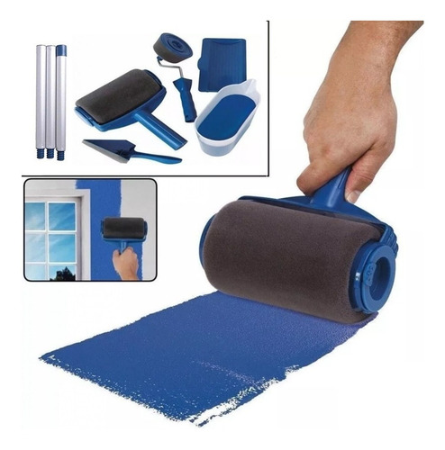 Imagen 8 de 9 de Kit De Pintura Rodillo Rellenable Espatula 8 Pzs Para Pintar