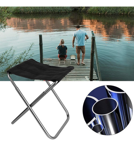 Taburete Plegable De Aleación De Aluminio Portátil Ultra Lig