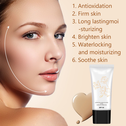 Crema De Premaquillaje B En Polvo Hidratante Sin Efecto Carn