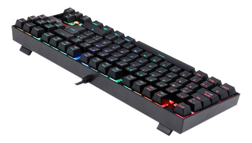 Teclado Gamer Mecánico Redragon Kumara K552rgb Switch Azul