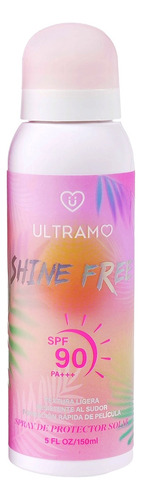 Protector Solar Ultramo Shine Free Sin Color Fps90+,150ml
