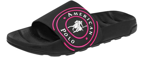 Sandalia Playa Dama American Polo 2519 Neg 23-26 *918-241 T1