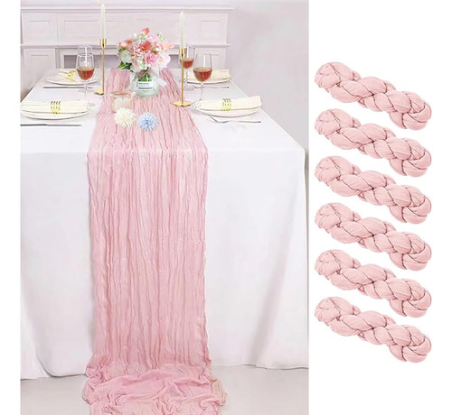 Table Runner, Gasa Semitransparente, De Estopilla