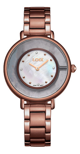 Reloj Mujer Loix® L1218-t3 Café