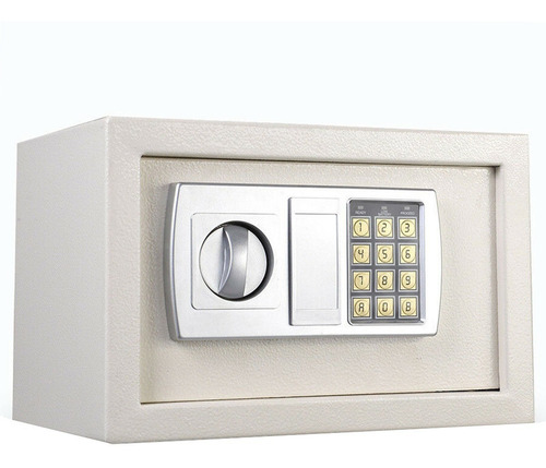 Caja Fuerte De Seguridad Digital Alarma Bloqueo Con 2 Llaves