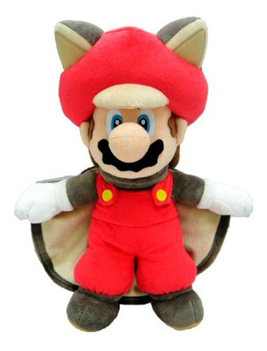 Peluche Plush Little Budy Mario Bros - Mario Ardilla 9 