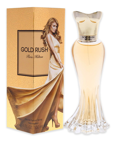 Espray Edp Gold Rush De Paris Hilton Para Mujer, 3.4 Onzas