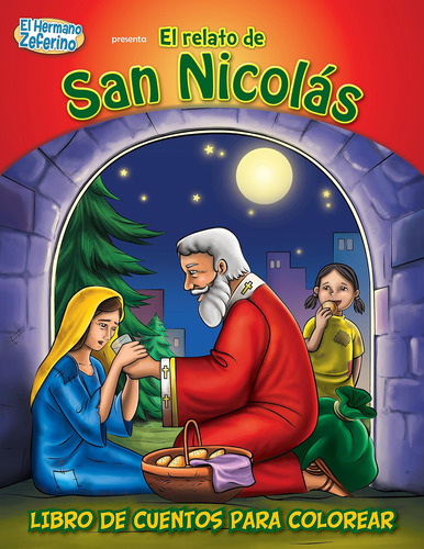 Libro: El Relato De San Nicolas Libro De Cuentos Para Colore