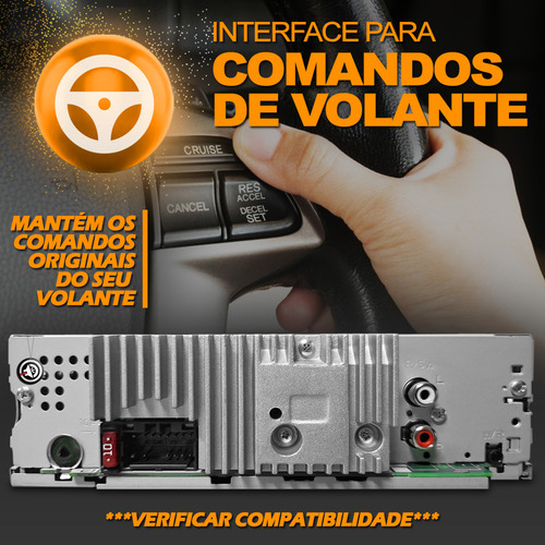 Rádio Pionner Mp3 Player Automotivo Mvh-s235 Bt Mvh Bt Usb