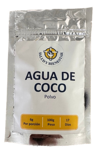 Salud Y Bienestar Agua De Coco Polvo 100g