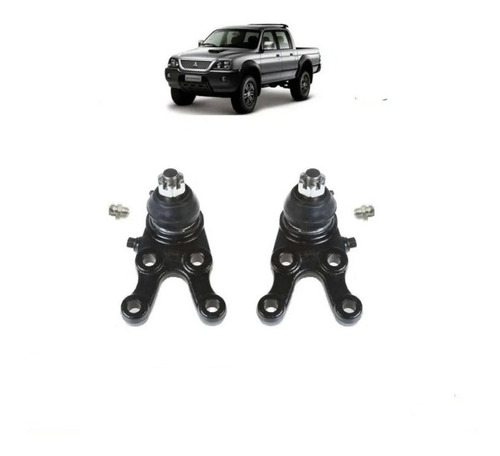Imagen 5 de 6 de Kit 4 Rótulas L200 4x4 2.5 Tdi 1997/2003 K74 Tailandes