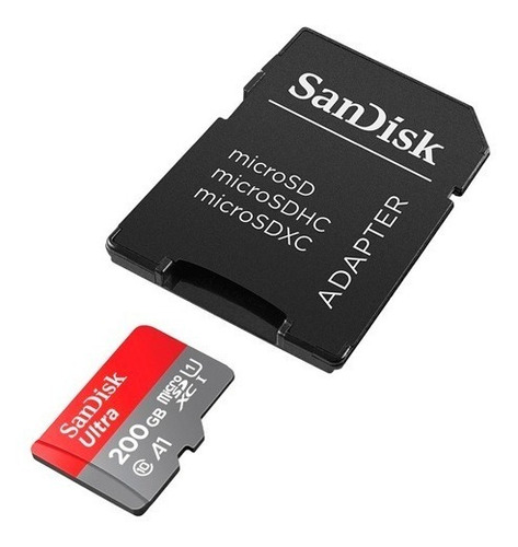 Tarjeta Memoria 200gb Sandisk Ultra Micro Sd + Adaptador