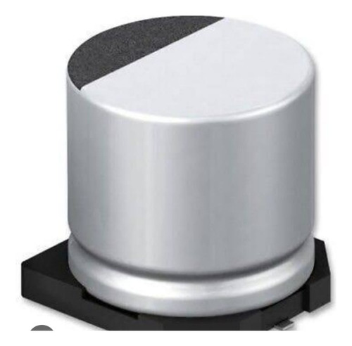 Rollo Con 1000 Capacitores Electrolíticos De Aluminio Smd