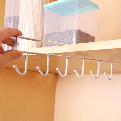 Estante De Almacenamiento De Cocina Con Gancho Para Colgar A