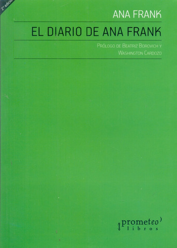 Diario De Ana Frank, El. Nueva Edicion - Ana Frank