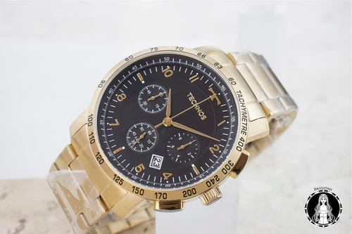 Relógio Technos Skymaster - 6s20aa/4p C/ Nf E Garantia O Dourado