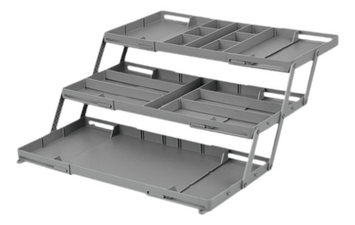 Organizador De Cajones Expandible, Soporte De 3 Niveles