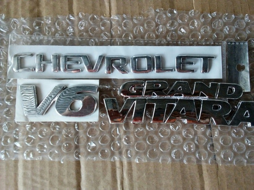 Kit Emblemas Grand Vitara Chevrolet 3piezas