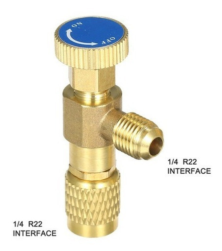 Valvula De Seguridad Para Carga De Gas Refrigerante R22