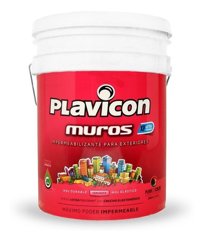 Plavicon Muros Impermebilizante Blanco 5 Kg. P Miguel