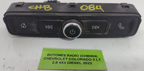Botones Radio Chevrolet Colorado Ii Lt 2.8 4x4 Diesel 2022 