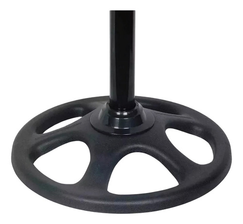 Ventilador 3 En 1 Pedestal Pared Y Piso 3 Aspas Bm-fs45u 203 Cm 60 Negro Azul Metal 3