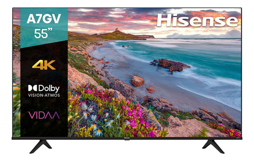 Televisor Hisense 55 4k Led Vidaa Dolby Atmos 55a7gv (Usado)