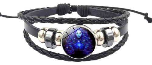 Pulsera De Piel Sintética Multicapa Para Doce Parejas