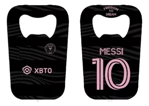 Llaveros Destapador Personalizados Messi #4 Pack 10