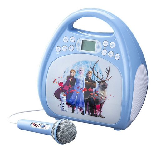 Frozen 2 Cantar Micrófono Y Karaoke MP3 con luces intermitentes 