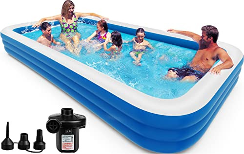 Piscina Inflable Familiar De Tamaño Completo, Piscina Famili