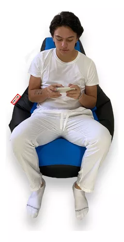 Sillon Puff Pera Gamer Grande Mundo Puff