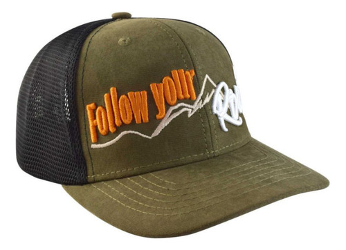 Gorra Campismo Wallis Follow Your Road Verde C9243152