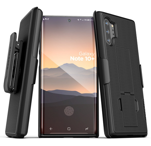 Funda Con Clip Y Soporte Para Galaxy Note 10 Plus