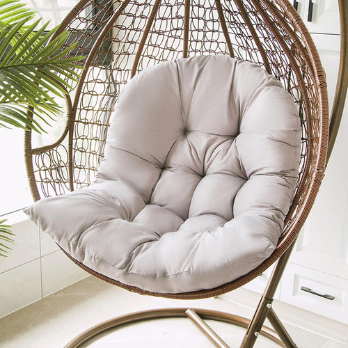 Mimbre Rattan Silla Colgante Columpio Colgante Cojín De
