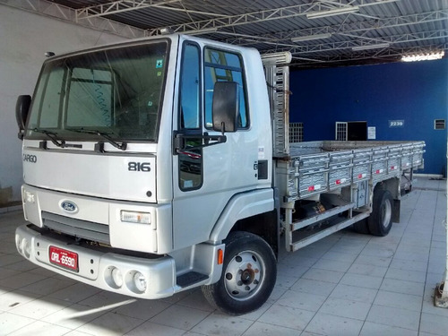 Ford Cargo 816 Carroceria Ano 2010 Com Divida