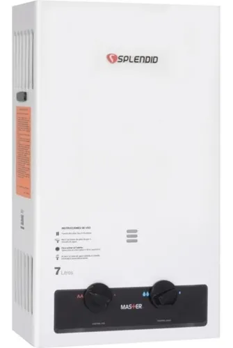 Calefont Gas Licuado 7 Litros Tiro Natural Splendid