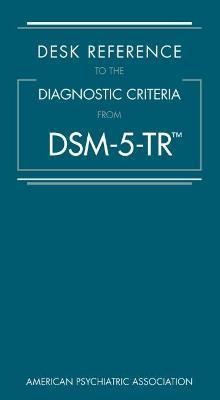 Libro Desk Reference To The Diagnostic Criteria From Dsm-...