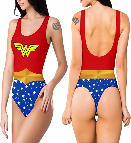 Body Maio Personagens Super Herois Fantasia Carnaval Cavado