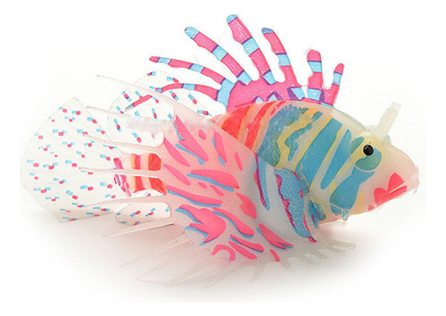 Pecera De Acuario De Silicona Artificial Con Forma De Pez Le