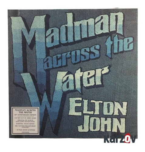 Elton John Madman Across The Water 50 Aniversary 4 Lp Vinyl